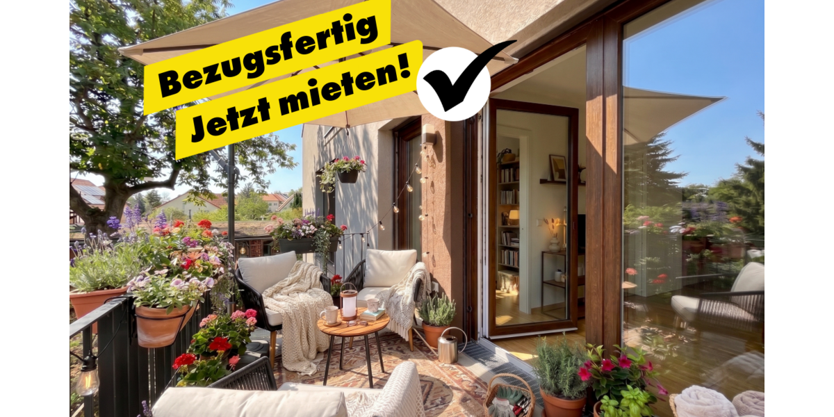 Etagenwohnung Markkleeberg - 2 Zimmer, 44 m&sup2;, 866&euro; | Angebot:26286249