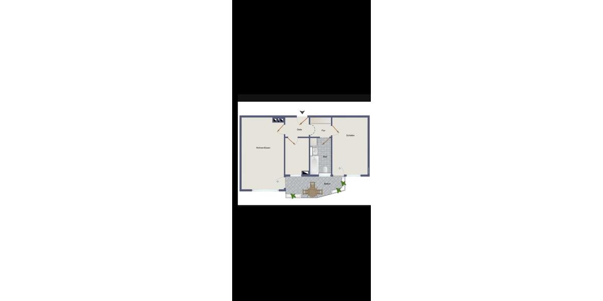 2-Zimmer-Wohnung in Neuenbürg 550 Euro 2 zimmer