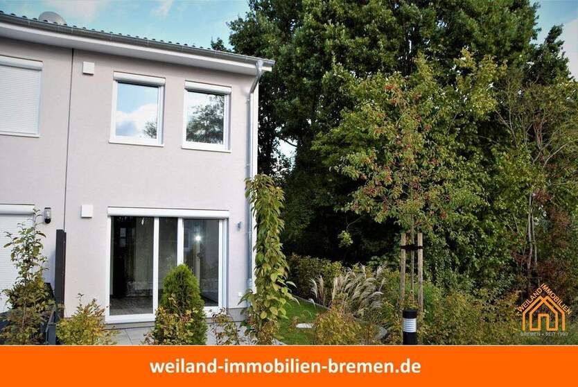 Modernes Reihenendhaus mit Garten und zwei Terrassen – Baujahr 2020 in Bremen 3 zimmer