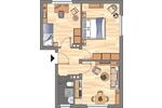 Etagenwohnung Wilhelmshaven Aldenburg - 2 Zimmer, 48 m&sup2;, 329&euro; | Angebot:26639307