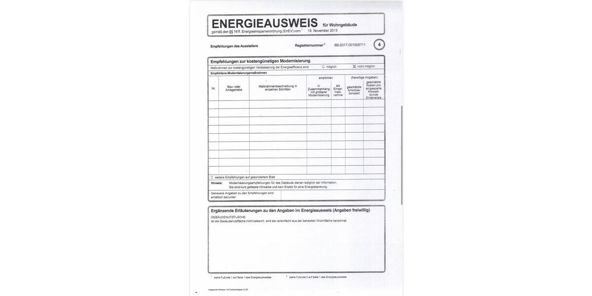 Dachgeschoßwohnung Rhinow - 2 Zimmer, 56 m&sup2;, 405&euro; | Angebot:24510027