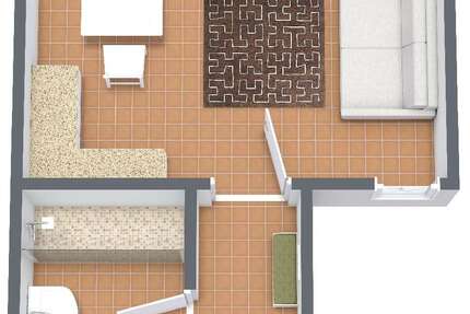 Wohnung Rheinbach-Wormersdorf Wormersdorf - 1 Zimmer, 27 m&sup2;, 490&euro; | Angebot:23087163