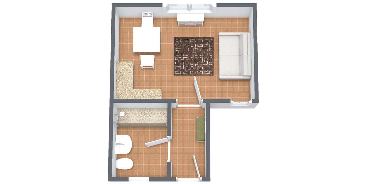 Wohnung zum Mieten in Rheinbach-Wormersdorf 490 € 27 m² 1 zimmer