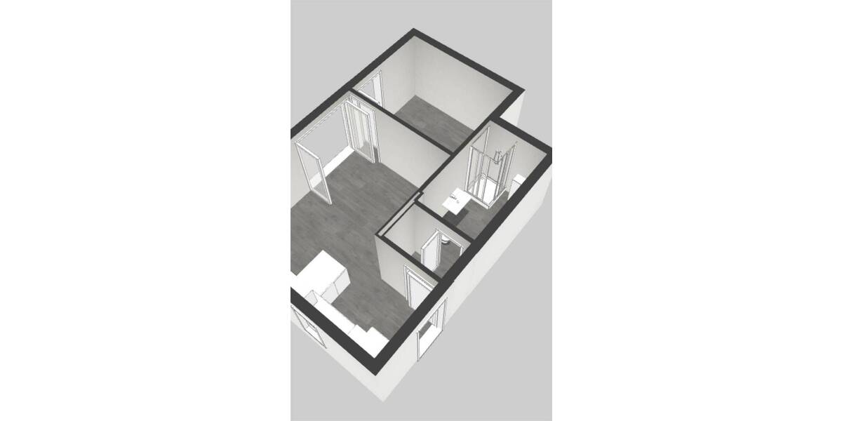 Etagenwohnung Nienburg - 2 Zimmer, 38 m&sup2;, 425&euro; | Angebot:26796320