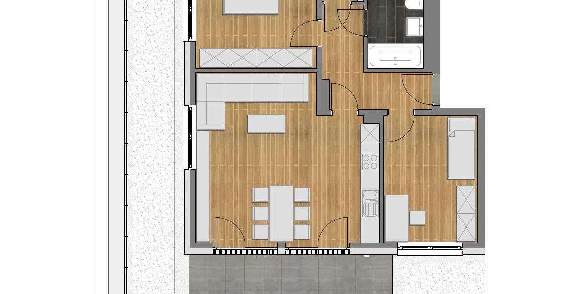 Wohnung zum Mieten in Dortmund 1.110 € 76.54 m² 3 zimmer