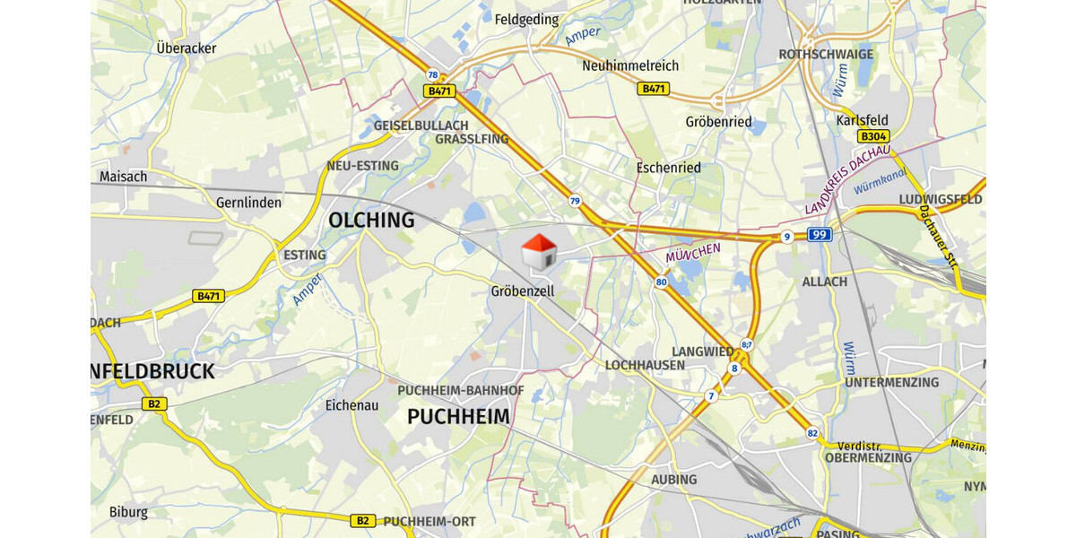 WINDISCH - frisch renovierte 3-Zi.-Wohnung mit Garten - ideal für Singles oder Paare - bezugsfrei! - Erdgeschoßwohnung Gröbenzell | Angebot:24862429