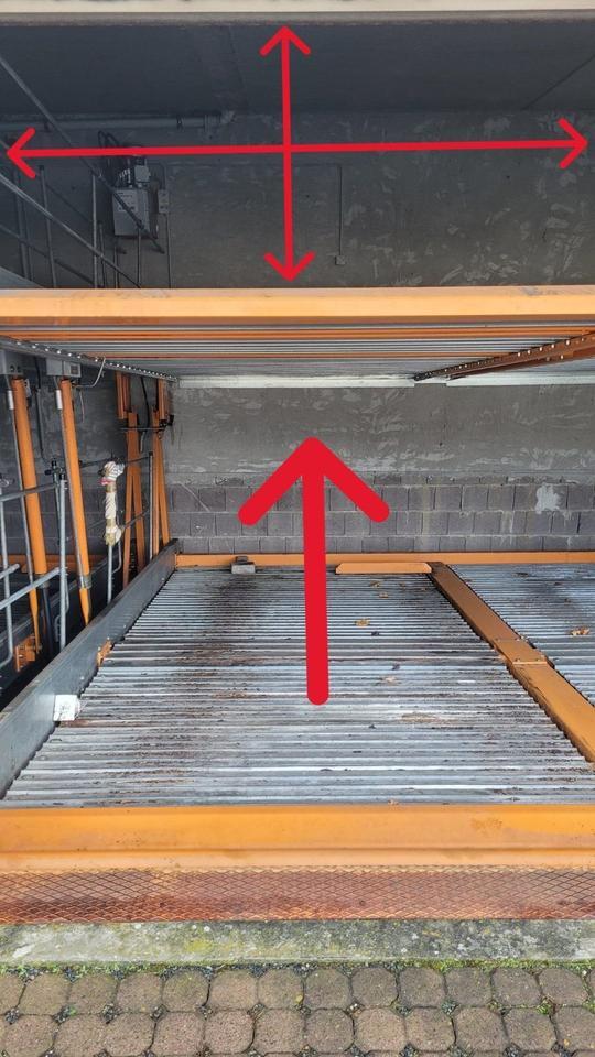 StellplatzGarageDuplex-Garage für Kleinwagen, Motorrad, Jetski