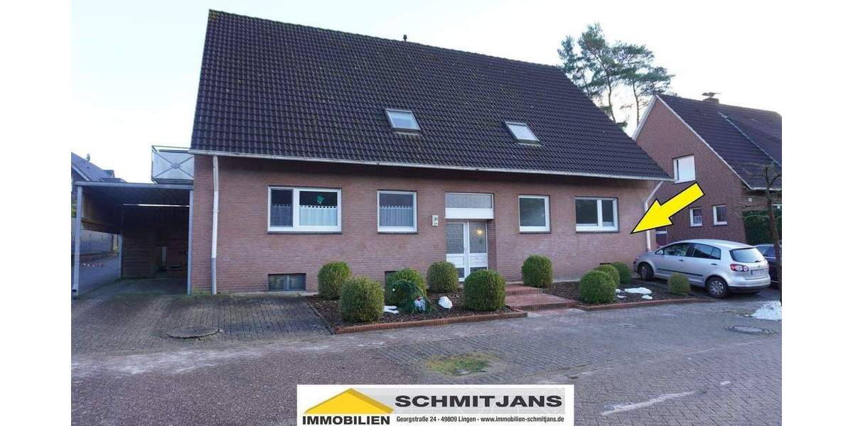 Etagenwohnung Lingen (Ems) Schepsdorf - 3 Zimmer, 89 m&sup2;, 850&euro; | Angebot:24566260