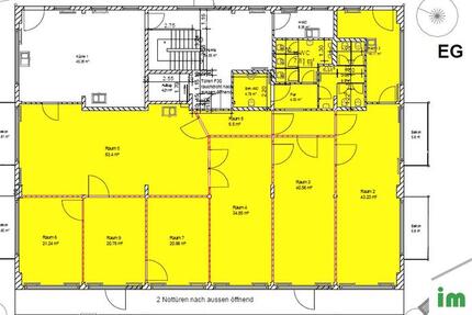 Büroräume im Gewerbepark Breisgau Erdgeschoss zimmer