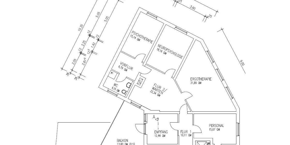 Etagenwohnung Osnabrück - 1 Zimmer, 32 m&sup2;, 369&euro; | Angebot:26071005