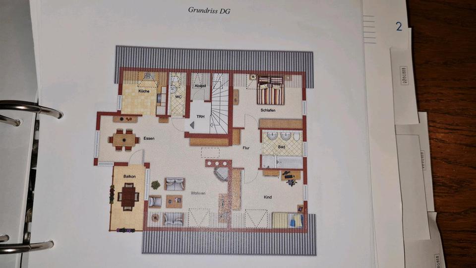 Dachgeschoßwohnung Stockach - 3 Zimmer, 88 m&sup2;, 920&euro; | Angebot:26415047