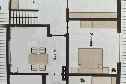 4 Zimmer küche Bad Dachgeschosswohnung +garten In 27318 Hoya 6 zimmer
