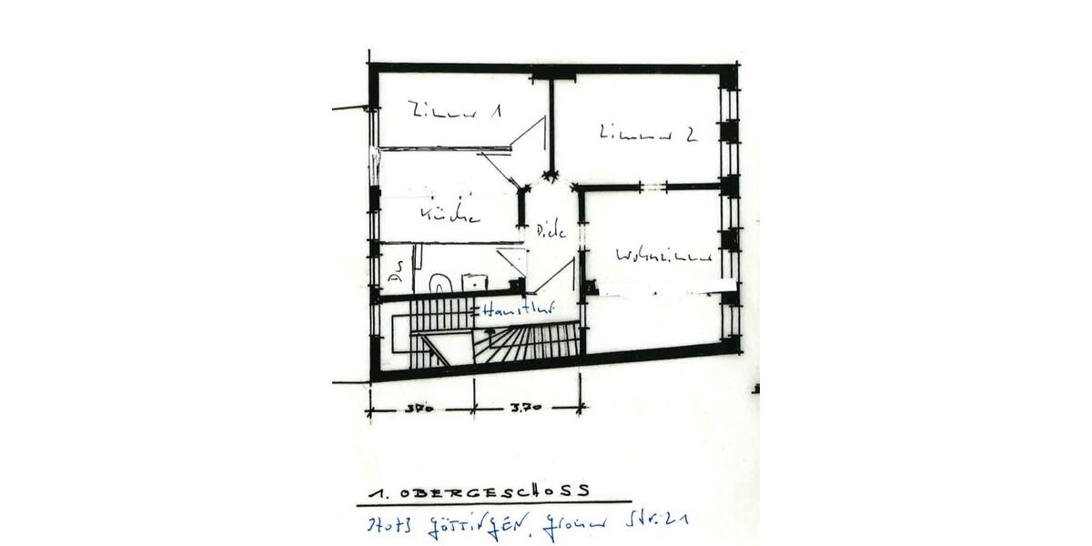 Etagenwohnung Göttingen Oststadt - 1 Zimmer, 15 m&sup2;, 283&euro; | Angebot:26252491