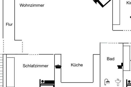 4 Raum -Wohnung in Zirchow 4 zimmer