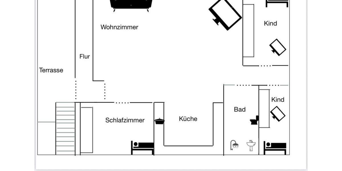 4 Raum -Wohnung in Zirchow 4 zimmer