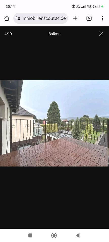 4 Zimmerwohnung 990€ kalt, renoviert, Wintergarten+Balkon,76316