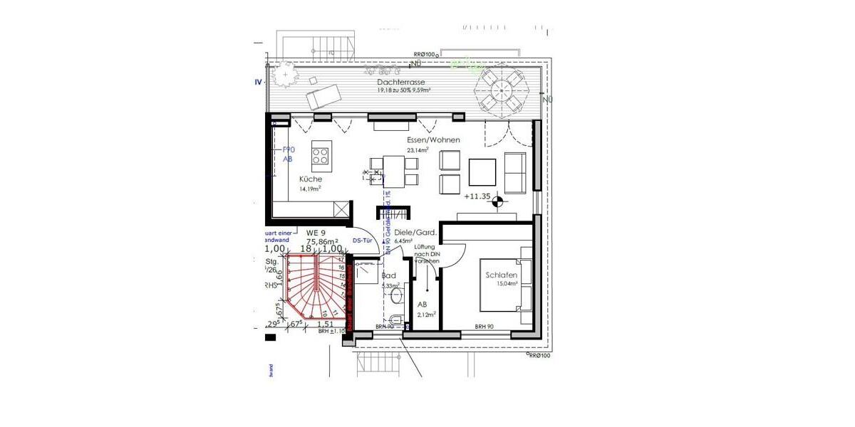 Etagenwohnung Grevenbroich - 2 Zimmer, 76 m&sup2;, 811&euro; | Angebot:25881185