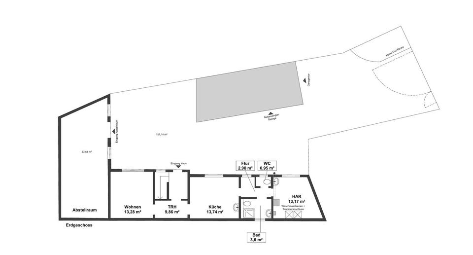 Modernisiertes 6-ZKB-Haus mit Hof, Garage & Hobbyraum 6 zimmer