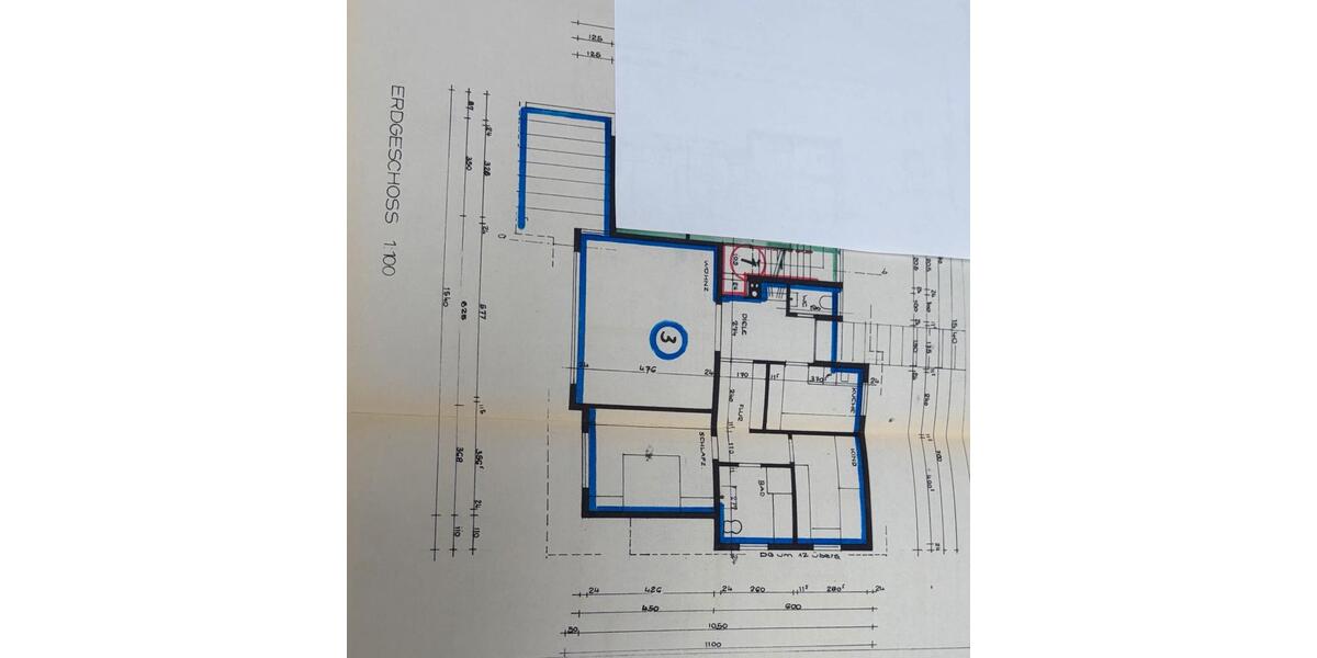 Erdgeschoßwohnung Süßen - 3 Zimmer, 85 m&sup2;, 990&euro; | Angebot:26038450
