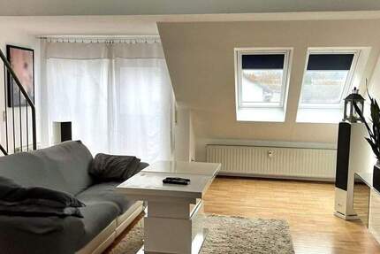 Außergewöhnliche 2-Zimmer-Maisonette-Wohnung mit Balkon und Einbauküche in Toplage von Kassel-Niederzwehren 2 zimmer