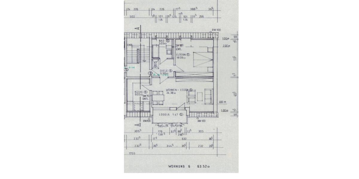 Etagenwohnung Warburg - 2 Zimmer, 68 m&sup2;, 450&euro; | Angebot:24444814
