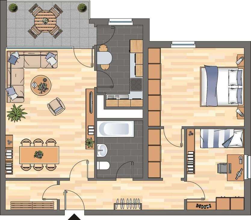 Wohnung zum Mieten in Neustadt an der Weinstraße 769 € 72.2 m²