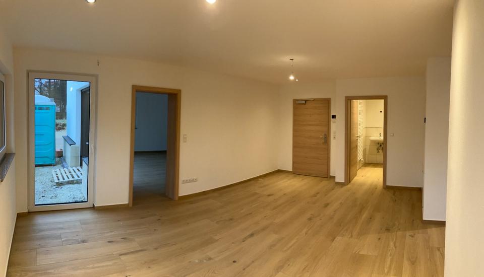 Moderne 2-Zimmer-Neubauwohnung mit Terrasse & Garten in Zapfendor 2 zimmer