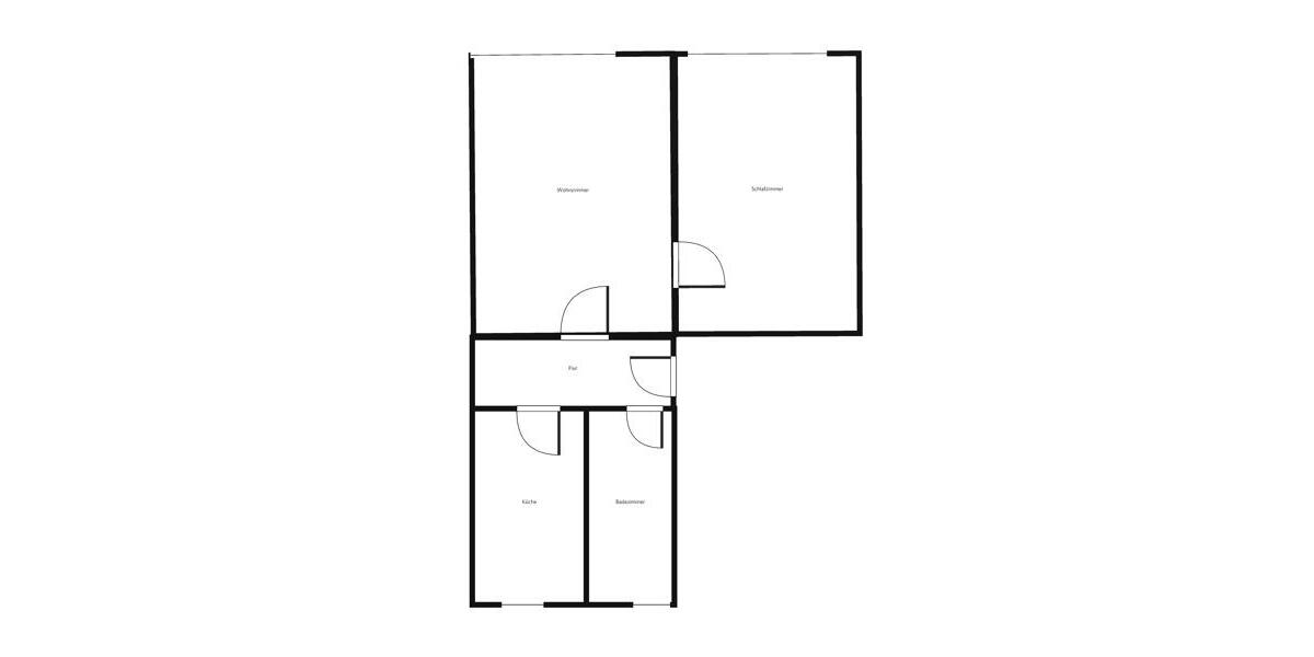 Erdgeschoßwohnung Braunschweig Lehndorf-Watenbüttel - 2 Zimmer, 53 m&sup2;, 439&euro; | Angebot:26367164