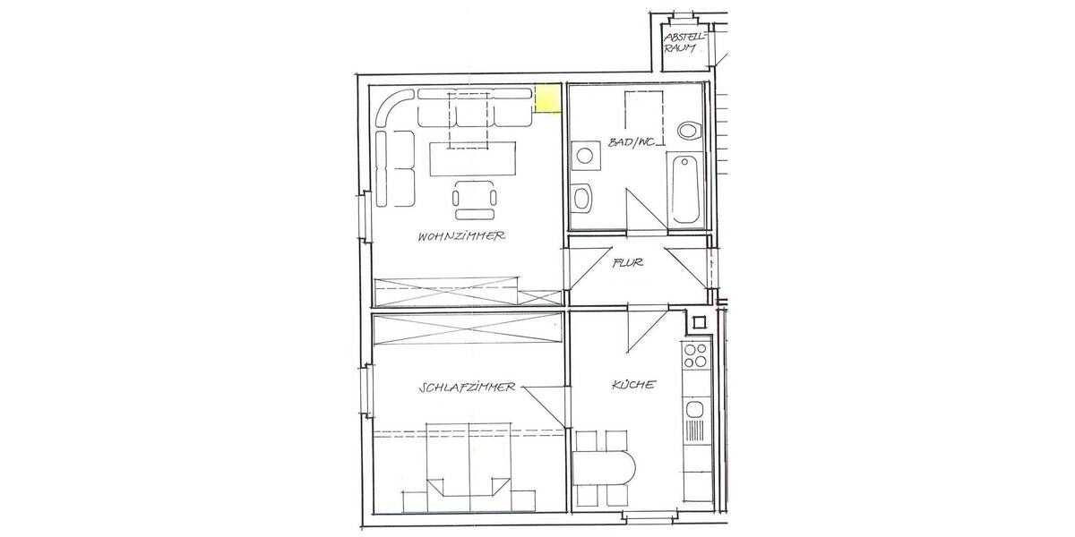 Etagenwohnung Lichtentanne Stenn - 2 Zimmer, 58 m&sup2;, 310&euro; | Angebot:25774764