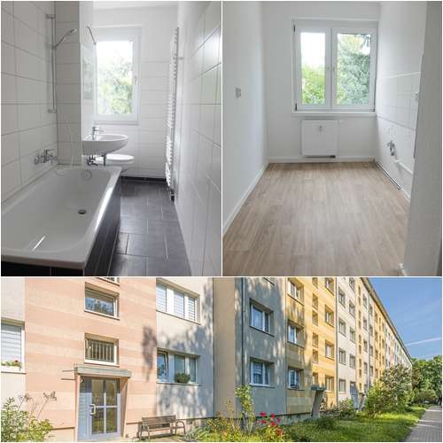 Etagenwohnung Döbeln Sörmitz - 3 Zimmer, 58 m&sup2;, 325&euro; | Angebot:27254458