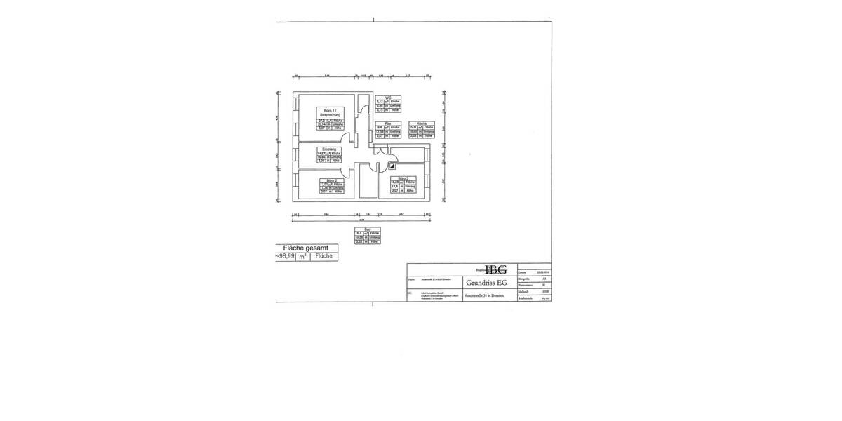 Mehrfamilienhaus, Wohnhaus Dresden Innere Neustadt - 4 Zimmer, 98 m&sup2;, 1.110&euro; | Angebot:26596276