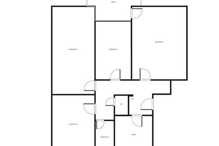 Mehr Platz für Sie und Ihre Liebsten - 3-Zimmer mit 73 qm und Balkon zimmer