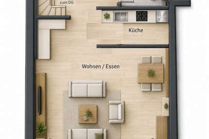 Wohnung Sulzfeld - 2 Zimmer, 66 m&sup2;, 660&euro; | Angebot:27440602