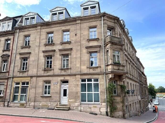 Etagenwohnung Fürth Innenstadt - 2 Zimmer, 58 m&sup2;, 700&euro; | Angebot:26377042