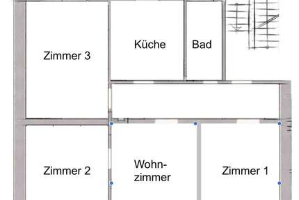 Wohnung Düsseldorf / Bilk Bilk - 4 Zimmer, 94 m&sup2;, 1.760&euro; | Angebot:27317455