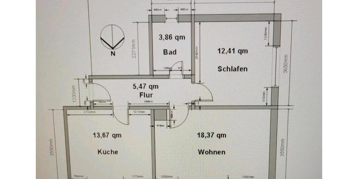 Etagenwohnung Hartha - 2 Zimmer, 60 m&sup2;, 366&euro; | Angebot:24355976