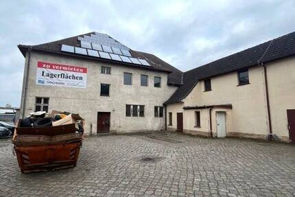 Große Garage! Im westender Gewerbegebiet 1 zimmer