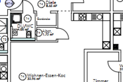 Wohnung Bad Kissingen Winkels - 3 Zimmer, 86 m&sup2;, 900&euro; | Angebot:25152513