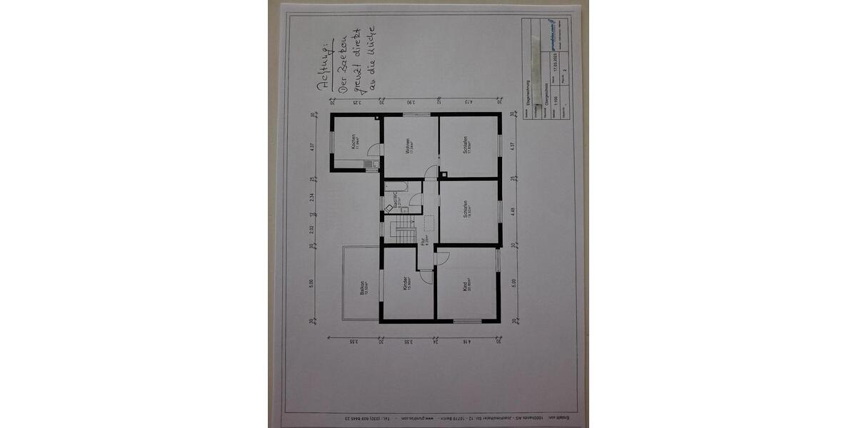 Zuerst 5 ZKB, später dann ein ganzes Haus 5 zimmer