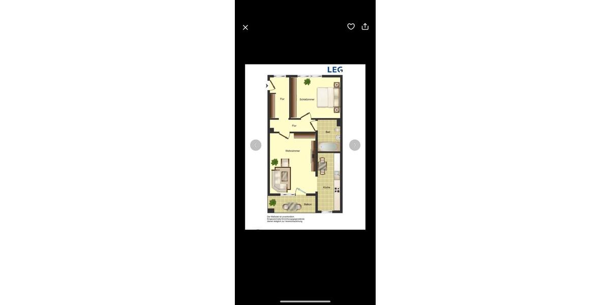 2-Zimmer Wohnung mit Wohnberechtigungsschein(2Personen) 2 zimmer