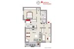 Etagenwohnung Donauwörth - 3 Zimmer, 71 m&sup2;, 620&euro; | Angebot:24811403