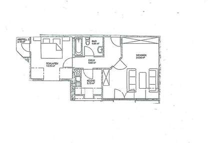 Wohnung Otterndorf - 2 Zimmer, 59 m&sup2;, 530&euro; | Angebot:25235646