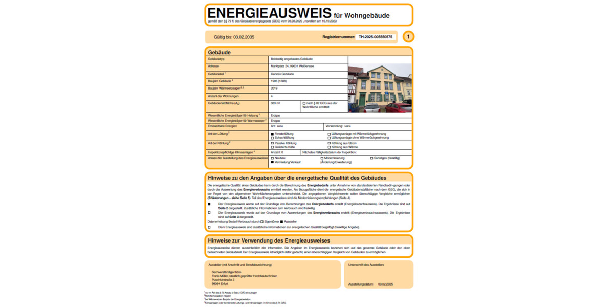 Etagenwohnung Weißensee - 3 Zimmer, 70 m&sup2;, 498&euro; | Angebot:24744087