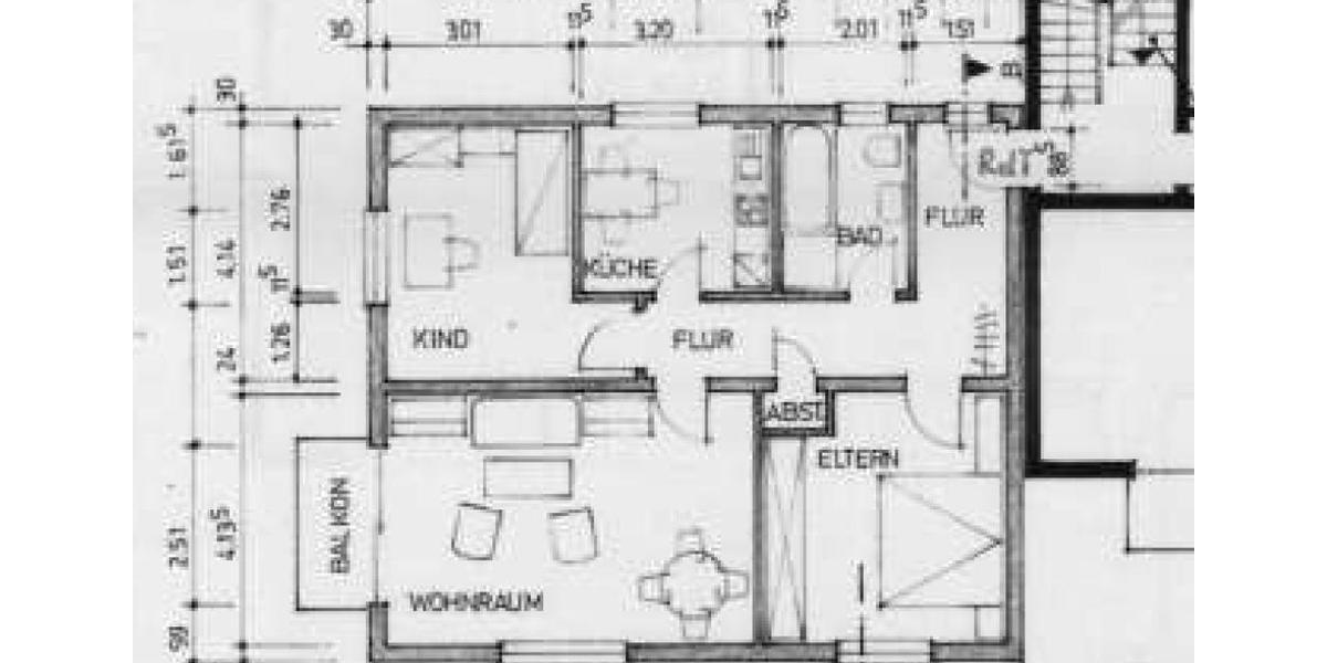 Etagenwohnung Bergneustadt - 3 Zimmer, 80 m&sup2;, 620&euro; | Angebot:26554313