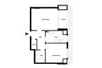 Etagenwohnung Schenefeld - 2 Zimmer, 53 m&sup2;, 1.000&euro; | Angebot:24370299