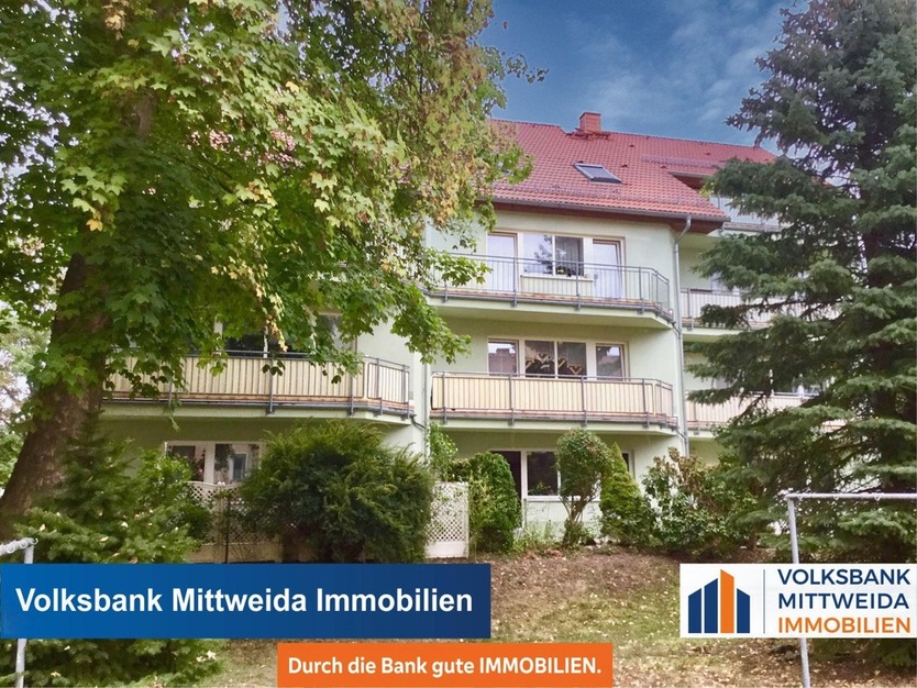 Helle 2-Raum-Wohnung mit Terrasse und Stellplatz! Einbauküche möglich! 2 zimmer