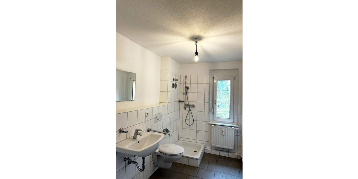 Renovierte 2 Zimmer + Tageslichtbad mit Dusche + neuer Boden + Balkon mit Blick ins Grüne 2 zimmer