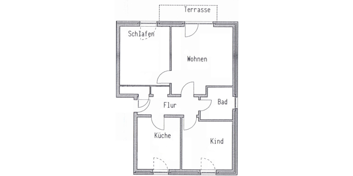 Erdgeschoßwohnung Bodenwerder - 3 Zimmer, 83 m&sup2;, 690&euro; | Angebot:25590472