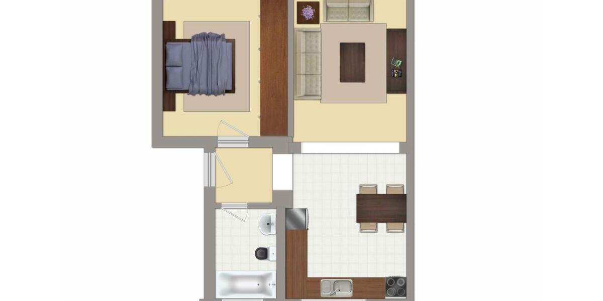 Etagenwohnung Altenburg - 2 Zimmer, 48 m&sup2;, 290&euro; | Angebot:26232465