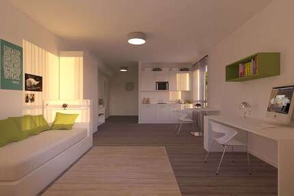 Wohnung Hildesheim - 1 Zimmer, 28 m&sup2;, 658&euro; | Angebot:24982932